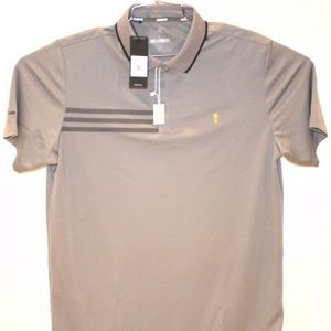 NWT Adidas Golf Polo 3 StripeSize Large